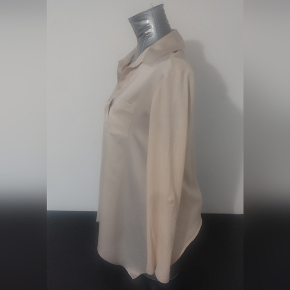 Daisy Fuentes Cream Top‎ - Picture 2 of 4